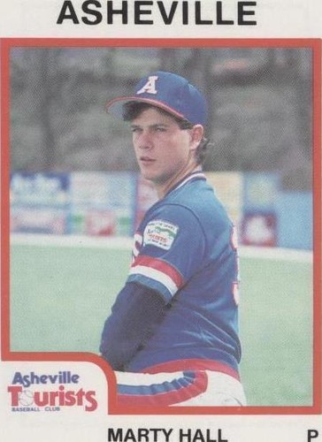 1987 ProCards Minor League - Marty Hall #1827