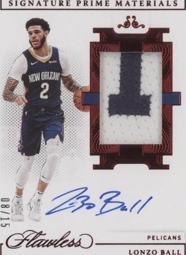 2020-21 Panini Flawless - Lonzo Ball #SPM-LZO