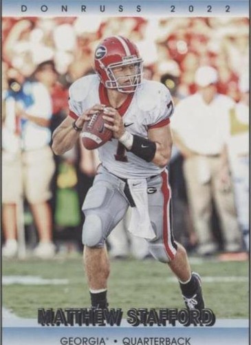 2022 Panini Chronicles Draft Picks Matthew Stafford #18