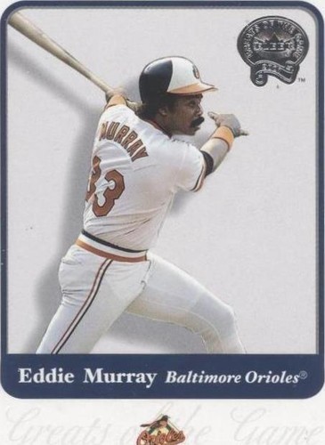 2001 Fleer Greats of the Game - Eddie Murray #93