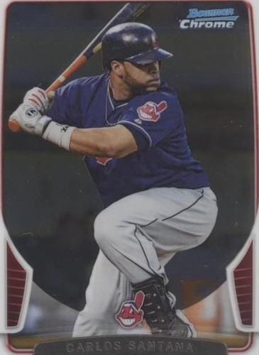 2013 Bowman Chrome - Carlos Santana #67