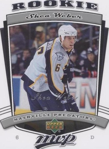 2006-07 Upper Deck MVP - Shea Weber #354