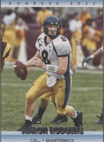 2022 Panini Chronicles Draft Picks Aaron Rodgers #8