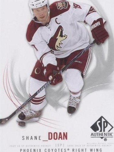 2009-10 SP Authentic - Shane Doan #58