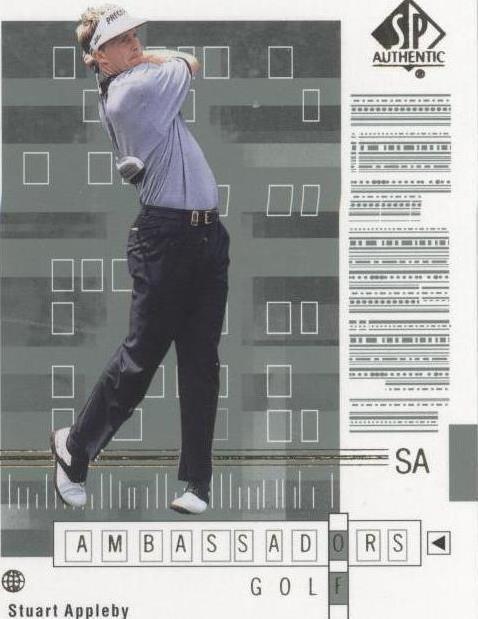 2002 SP Authentic - Stuart Appleby #70SPA