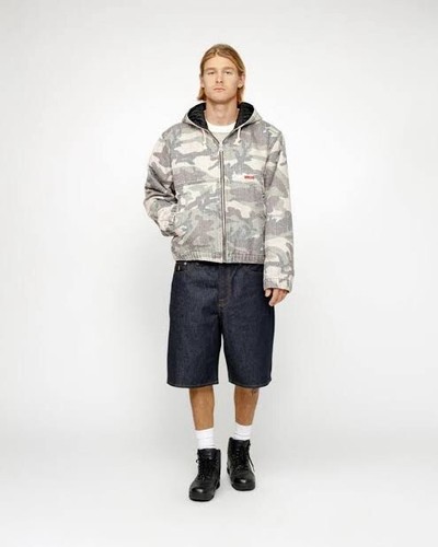 STUSSY WORK JACKET STENPAT CAMO Mサイズ 新着商品 WORK 【STUSSY】 レア 新作♪ JACKET 111134949【BUYMA