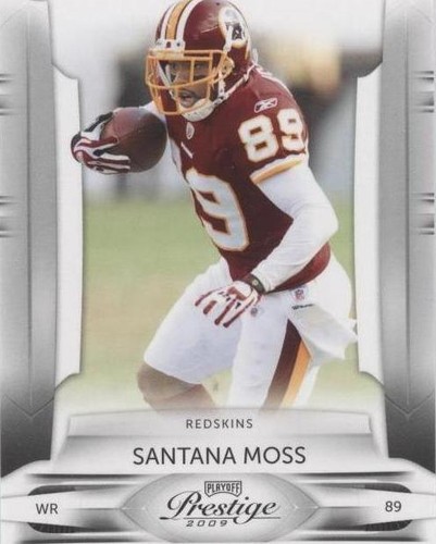 2009 Playoff Prestige Santana Moss #99