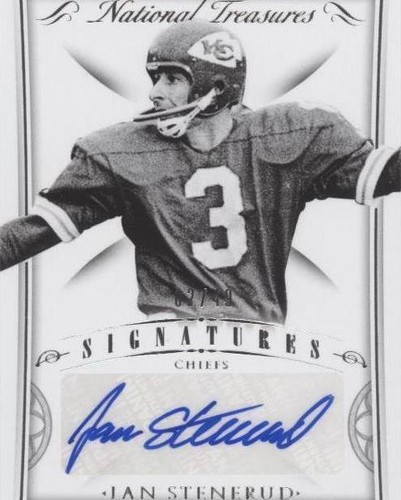 2015 Panini National Treasures Jan Stenerud #SIG-JS