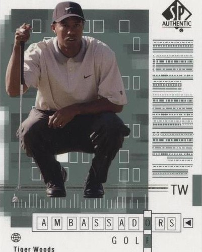 2002 SP Authentic - Tiger Woods #66SPA