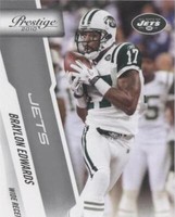 2010 Playoff Prestige Braylon Edwards #134