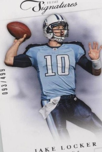 2012 Panini Prime Signatures Jake Locker #24