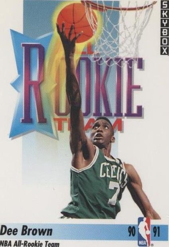 1991-92 Skybox - Dee Brown #322