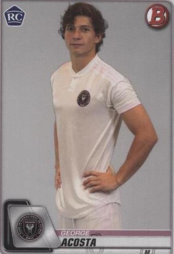 Robbie Robinson 2020 Bowman MLS Yellow 09/75 Rookie RC Inter Miami