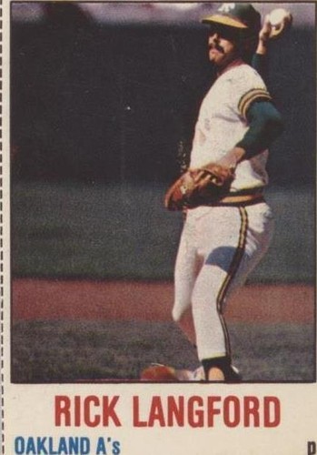 1978 Hostess All-Star Team - Rick Langford #120