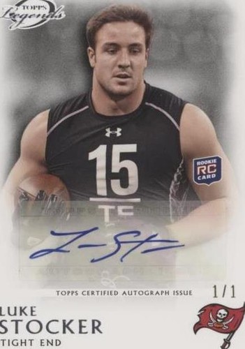 2011 Topps Gridiron Legends Luke Stocker #RA-LS