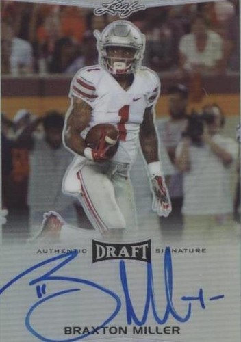 2016 Leaf Metal Draft Braxton Miller #BA-BM2