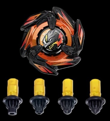 BEYBLADE X BX00 Doran Dagger 2-80GP Metal Coat Black & Bit Set F/T/B/N 4Types