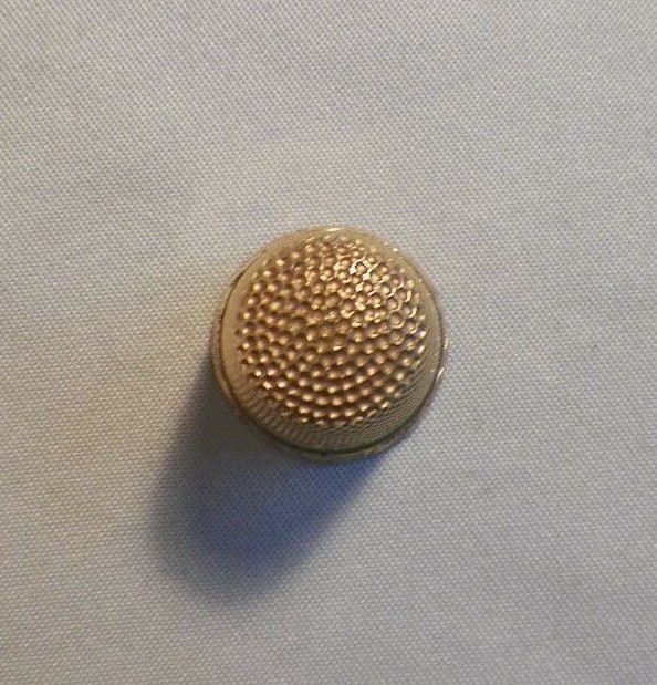 Antique Vintage 14k Gold Sewing Thimble Size 8 (4.45grams)