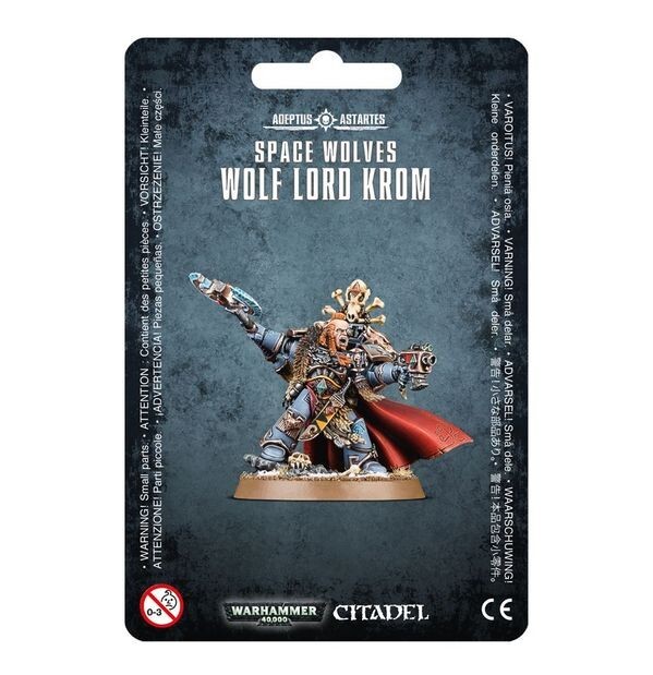 Warhammer 40k Космические волки Волчий Лорд Кром НОВЫЙ в КОРОБКЕ
