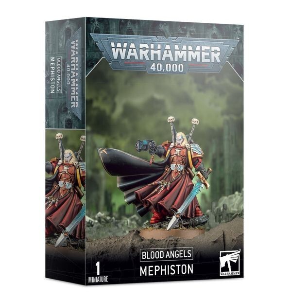 Warhammer 40k Кровавые ангелы Мефистон, главный библиотекарь, НОВЫЙ в КОРОБКЕ