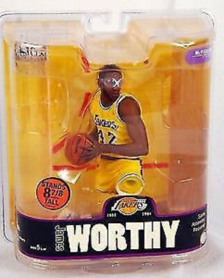 James Worthy NBA Legends マクファーレン McFarlane Toys NBA Los Angeles Lakers Sports Picks