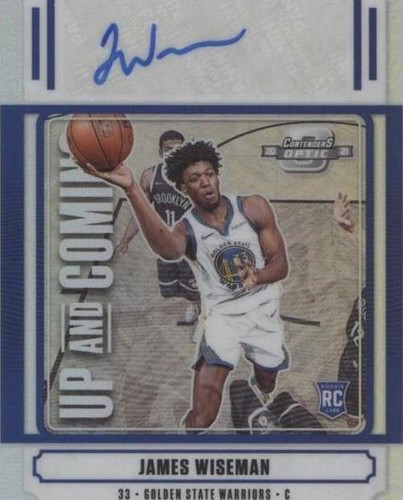 2020-21 Panini Contenders Optic - James Wiseman #UC-JWS