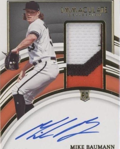 2022 Panini Immaculate Collection - Mike Baumann #127