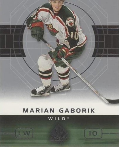 2002-03 SP Authentic - Marian Gaborik #46