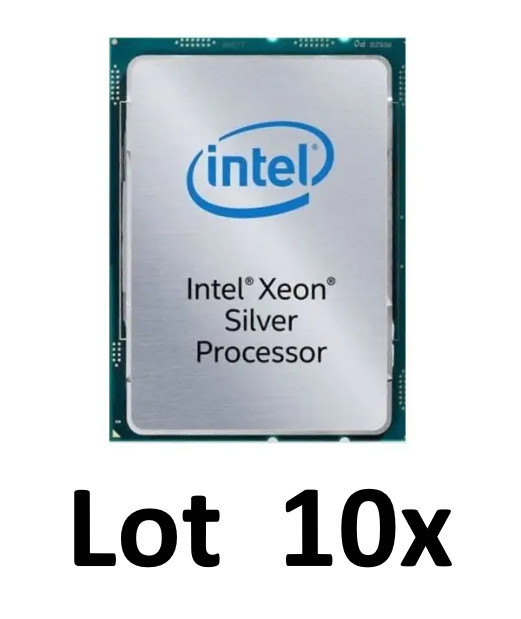 Lot 10x Sr3gk Intel Xeon Processor Silver 4114 2.2ghz 13.75m 10 Core 85w