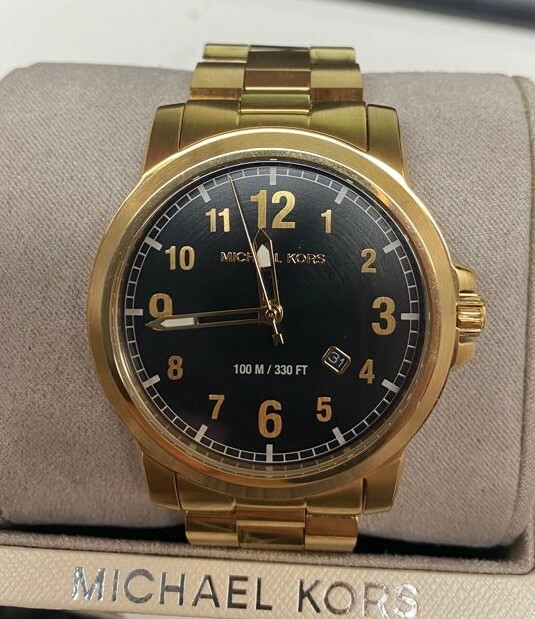 MICHAEL KORS ゴールド 時計 Michael Kors Original MK5798 Women's Mini Bradshaw Gold
