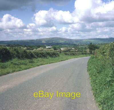 Photo 6x4 Road off Tremollet Down Bray Shop Looking south-west as the roa c1985