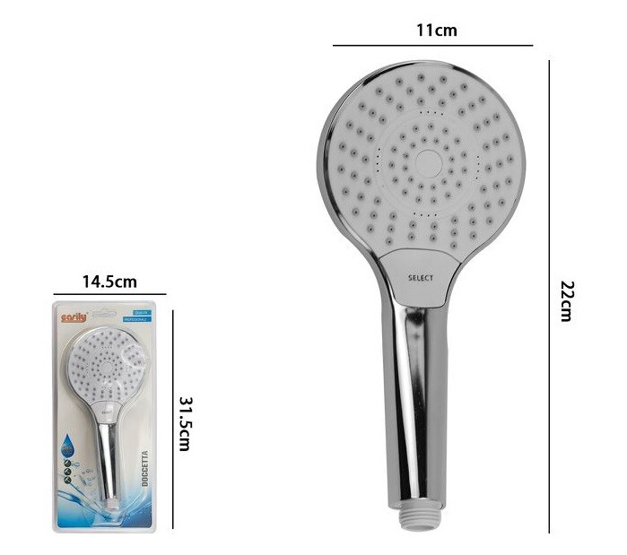 Bagno Doccetta Doccino Soffione Doccia Cornetta Moderno 69329 dfh