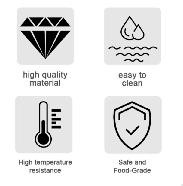 19 Piece Silicone Cooking Utensils Kitchen Utensils Set Heat Resistant Gifts/US