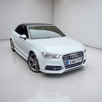 2016 16 AUDI S3 2.0 TFSI CABRIOLET 2DR PETROL S TRONIC QUATTRO EURO 6 (S/S) (NAV
