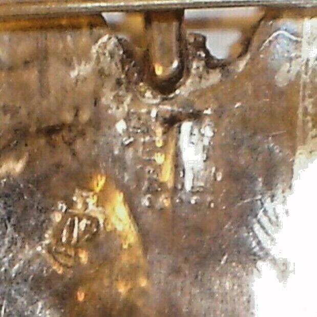 Vintage Lot (2) Sterling Silver Abalone Butterfly Brooches / Pins (.925)