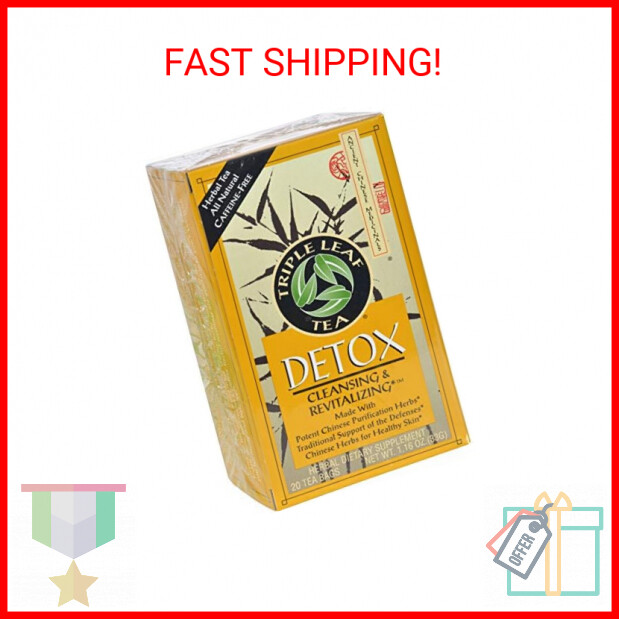 , Detox, 20 Tea Bags (pack Of 6)