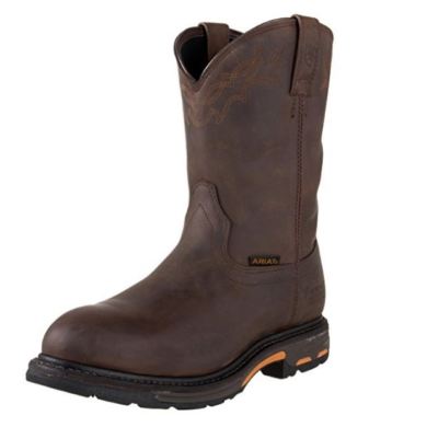 Ariat Workhog Men's Oily Distressed Brown Pull On Composite Toe WP 10001200