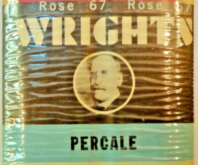 Vintage Wrights Fine Percale Double Fold BIAS FOLD TAPE 6 yards Width 5 Rose