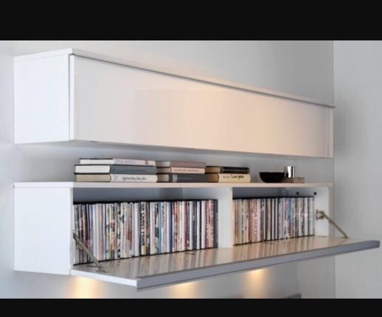 White gloss Ikea wall unit in Paisley, Renfrewshire Gumtree