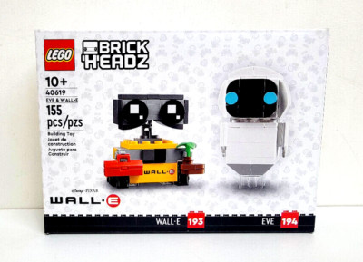 Lego Brickheadz Eve & Wall-E 40619 Brand New