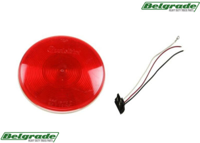 Truck-Lite (40282R) Model 40 Stop/Turn/Tail Lamp w/ Long 3 Prong Wire Pigtail