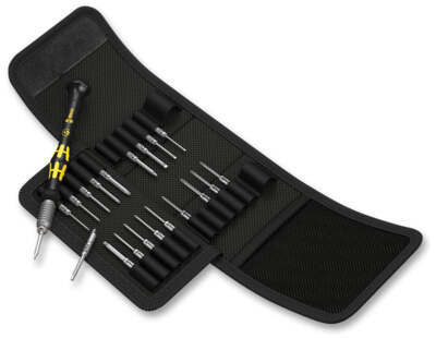 Wera Bit Holder, Micro-Set, Hex-Plus, Kraftform Kompakt, 20 Pieces (5073671001)
