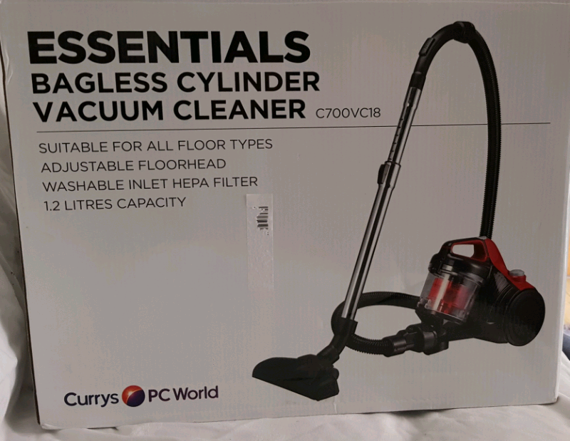 Essentials C700VC18 Cylinder Bagless Vacuum Cleaner. in Carlton