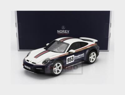 1:18 NOREV Porsche 911 992 #953 Rally Dakar Roughroads Coupe
