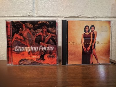 CHANGING FACES - lot of 2 CDs - self titled and ''Visit Me'' VG - modern R&B