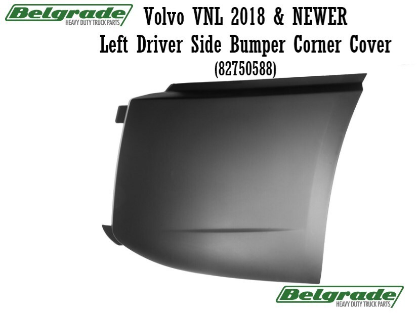 Volvo VNL 2018 & NEWER Left Driver Side Bumper Corner Cover