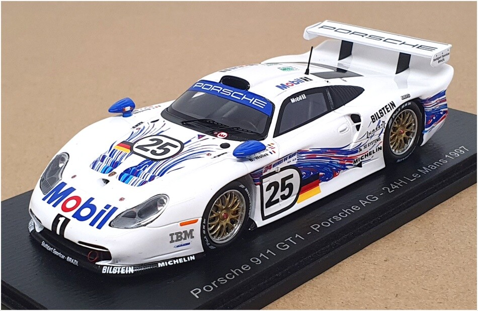 Spark 1/43 Scale S9907 - Porsche 911 GT1 Porsche AG #25 24H