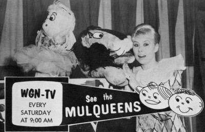 ELAINE MULQUEEN *2X3 FRIDGE MAGNET* CHILDREN'S TELEVISION TV WGN CHICAGO GO GO