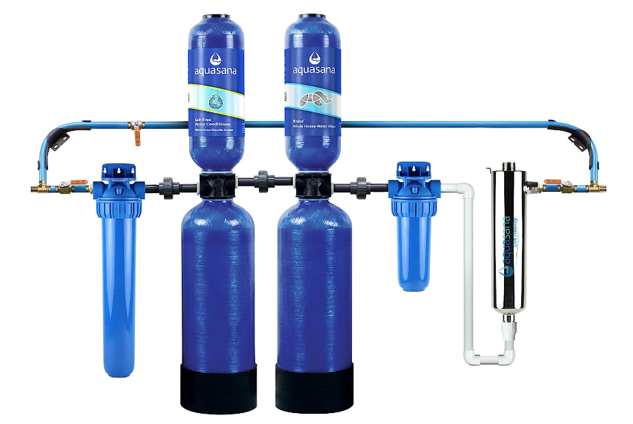 Aquasana Whole Home Water Filter + UV Filt + UConditioner + 