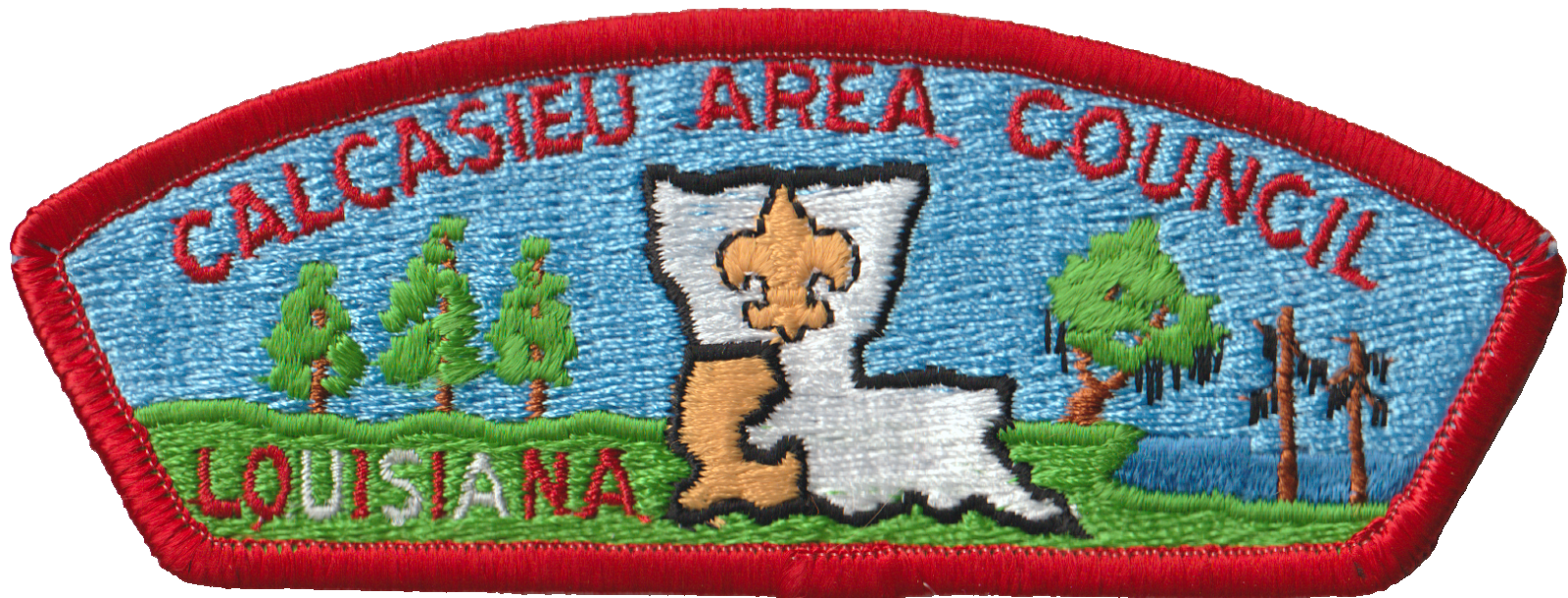 Calcasieu Area Council LA CSP Red Bdr (AR3658)